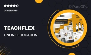 Teachflex – Online Education & Bootcamp Elementor Template Kit