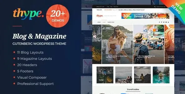 Themeforest | Thype | Personal Blog Theme