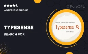 Typesense Search for WooCommerce