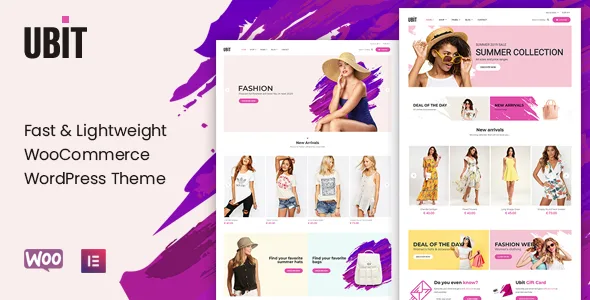 Ubit – Fashion Store WooCommerce Theme