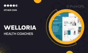Welloria – Health Coaches Elementor Template Kit