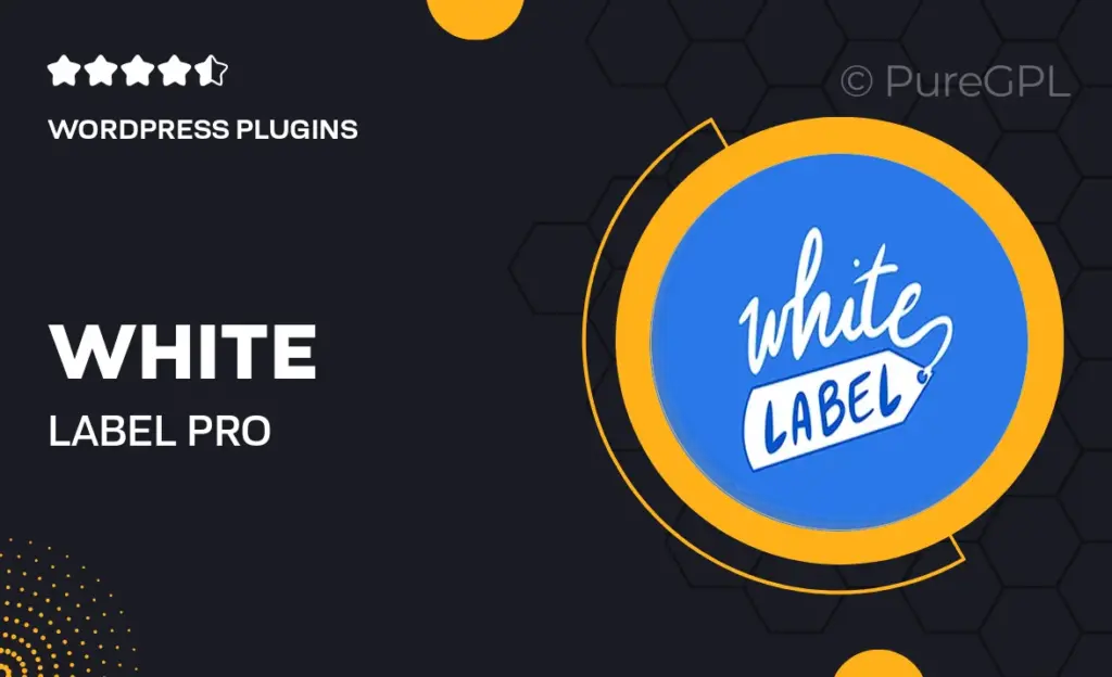 White Label Pro feature image