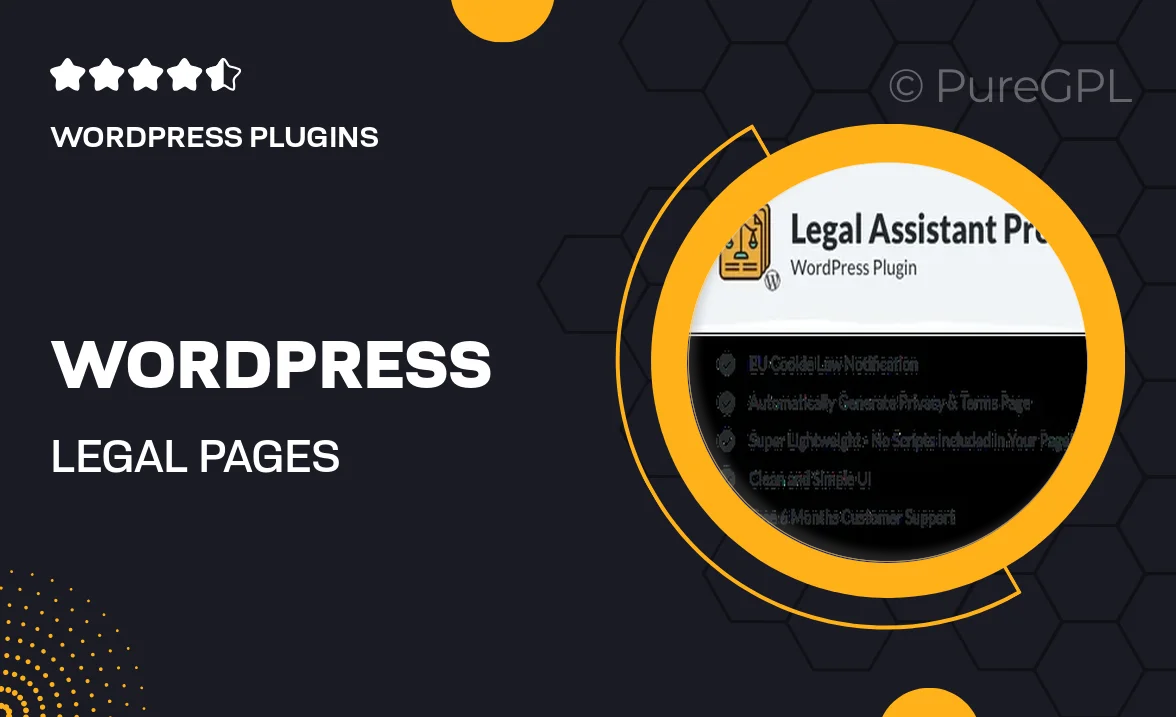 WordPress Legal Pages Generator Plugin with AI