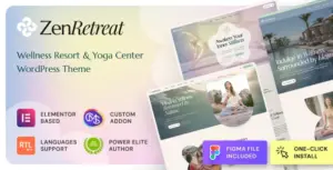 Zen Retreat – Wellness Resort, Spa & Yoga WordPress Theme