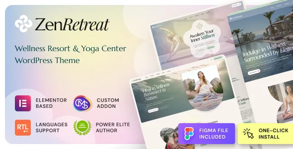 Zen Retreat – Wellness Resort, Spa & Yoga WordPress Theme