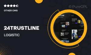 24TrustLine – Logistic & Transportation Elementor Template kit