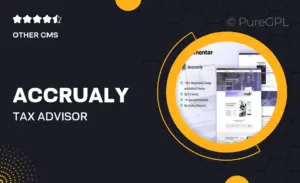 Accrualy – Tax Advisor & Financial Consulting Elementor Pro Template Kit