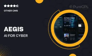 Aegis – AI for Cyber Security Elementor Template Kit