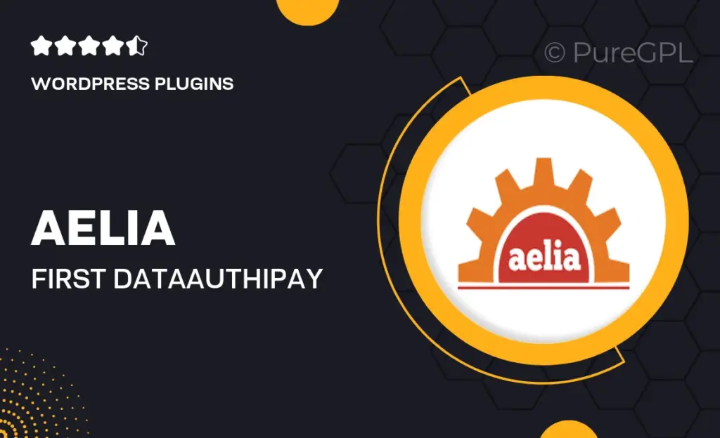 Aelia | First Data/Authipay Gateway for WooCommerce 6 Aelia | First Data/Authipay Gateway for WooCommerce