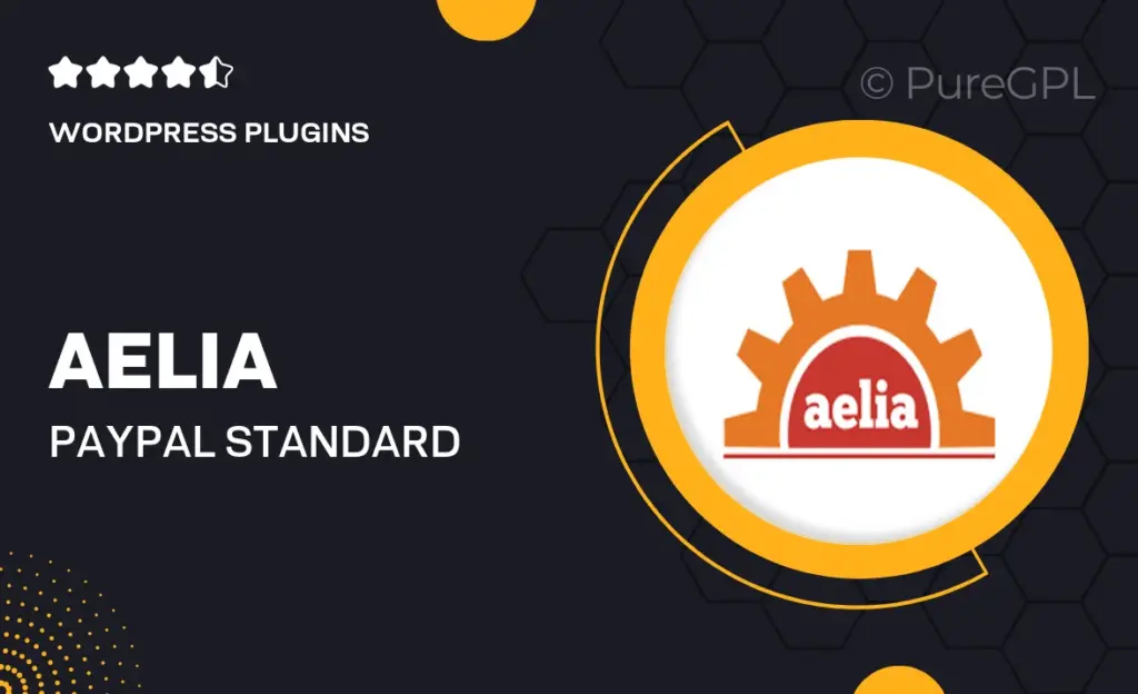 Aelia | PayPal Standard Multi-Account for WooCommerce 7 Aelia | PayPal Standard Multi-Account for WooCommerce
