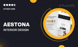 Aestona – Interior Design & Architecture Elementor Template Kit