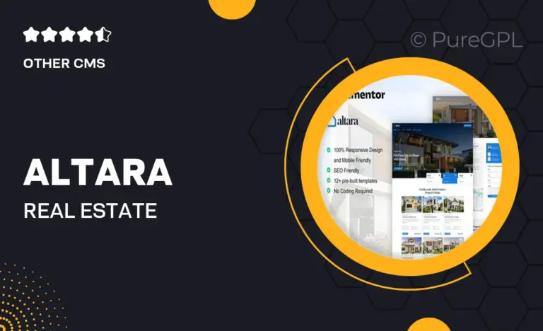 altara real estate property elementor pro template kit