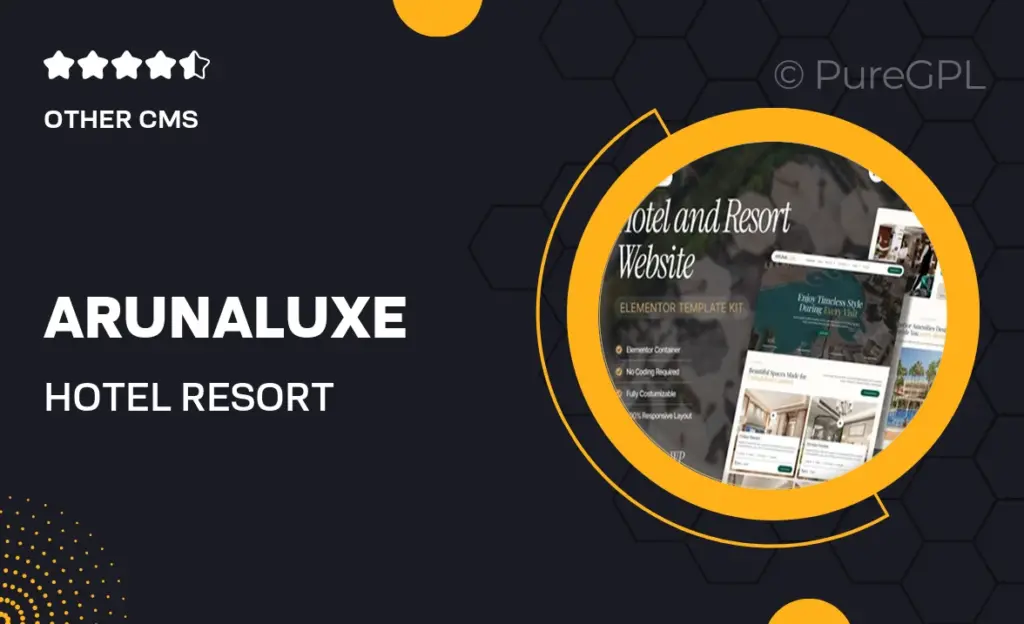 ArunaLuxe – Hotel & Resort Elementor Template Kit 4 ArunaLuxe – Hotel & Resort Elementor Template Kit