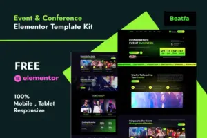 Beatfa – Event & Conference Elementor Template Kit