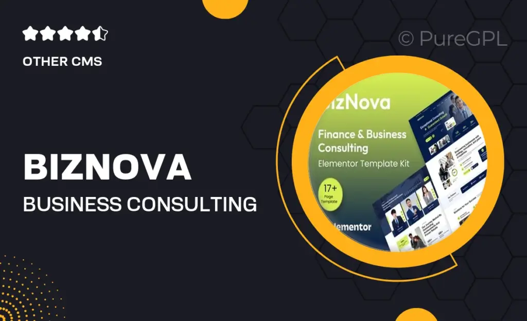 BizNova– Business Consulting Elementor Template Kit 36 BizNova– Business Consulting Elementor Template Kit