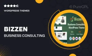 Bizzen – Business Consulting WordPress Theme