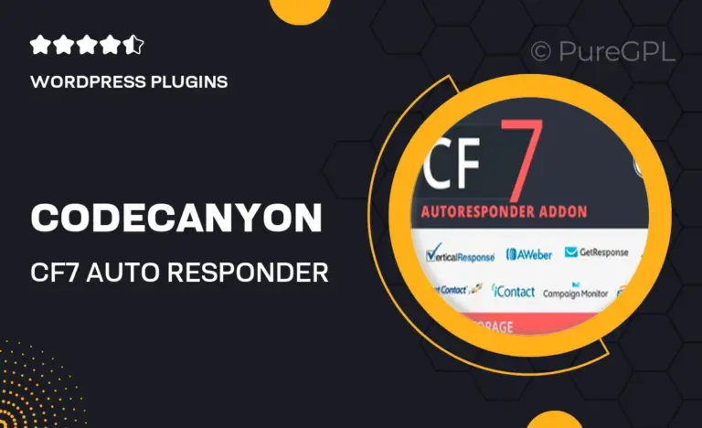 codecanyon cf7 auto responder addon