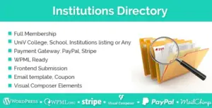 Codecanyon | Institutions Directory
