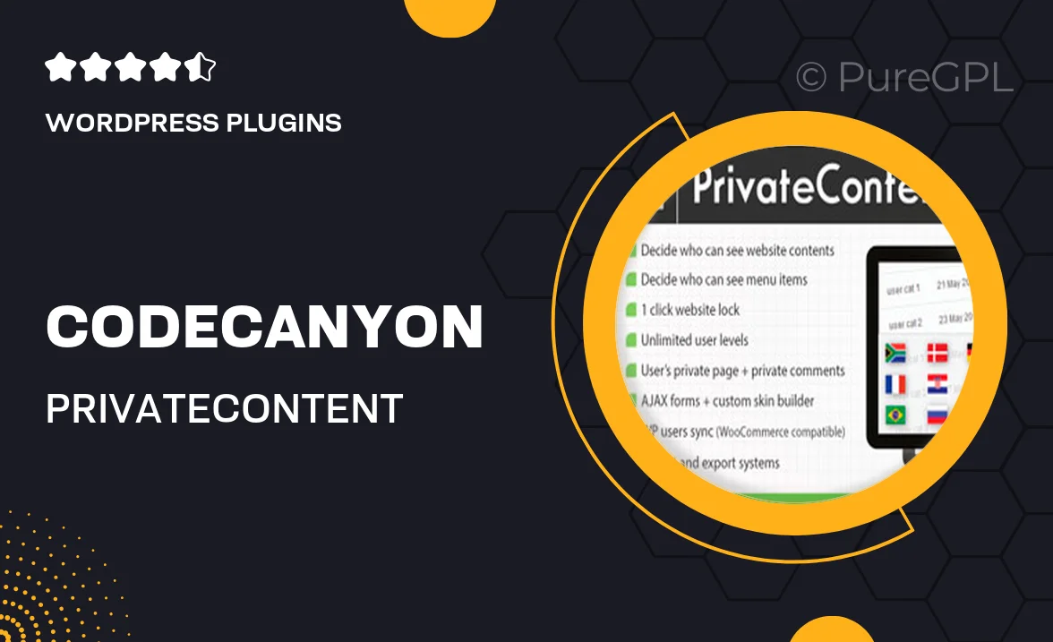 Codecanyon | PrivateContent – Bundle Pack