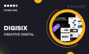 DigiSix– Creative Digital Agency Elementor Template Kit