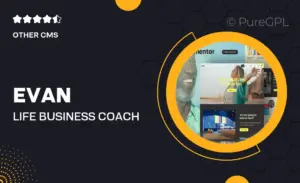Evan – Life & Business Coach Elementor Pro Template Kit