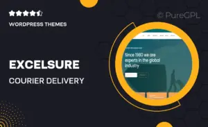 Excelsure – Courier Delivery WordPress Theme