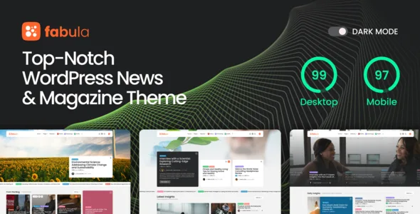 fabula news magazine wordpress theme 1