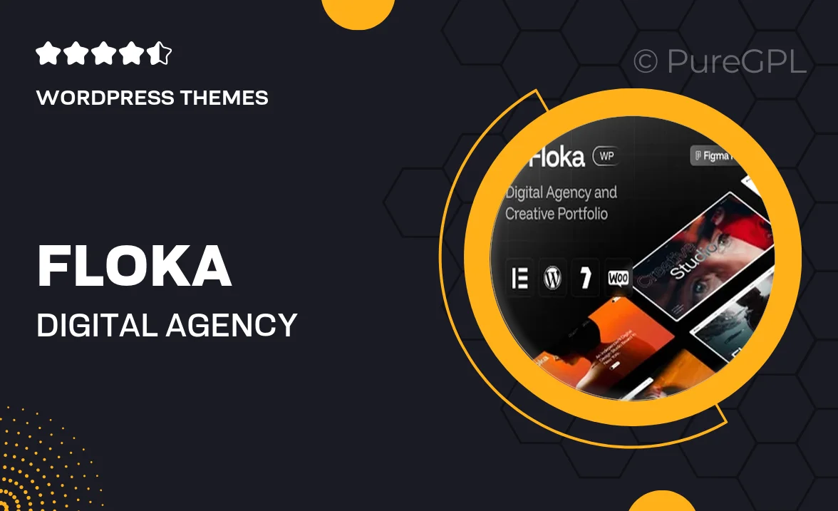 Floka – Digital Agency & Portfolio WordPress Theme