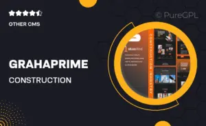 GrahaPrime – Construction Industry Elementor Template Kit