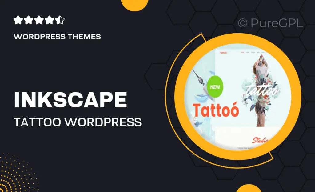 Inkscape – Tattoo WordPress Theme 1 Inkscape – Tattoo WordPress Theme