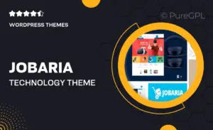 Jobaria – Technology Theme for WooCommerce WordPress