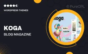 Koga – Blog & Magazine WordPress Theme