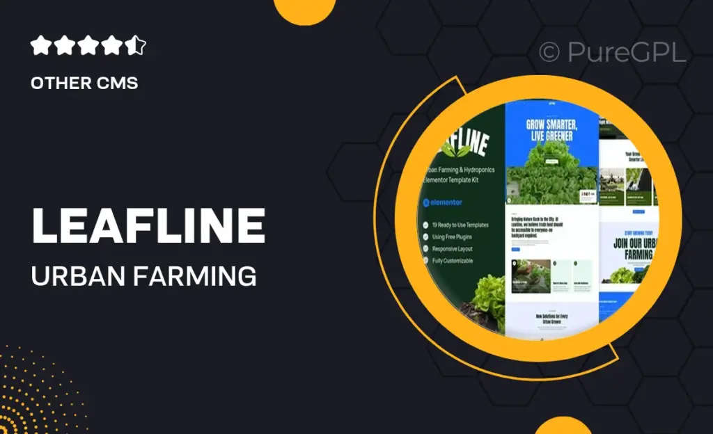 Leafline – Urban Farming & Hydroponics Elementor Template Kit 10 Leafline – Urban Farming & Hydroponics Elementor Template Kit