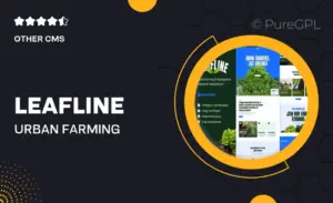 Leafline – Urban Farming & Hydroponics Elementor Template Kit