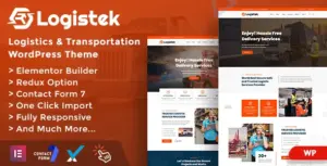 Logistek – Logistics & Transportation WordPress Theme