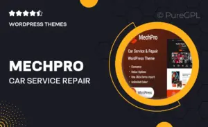Mechpro – Car Service & Repair WordPress Theme
