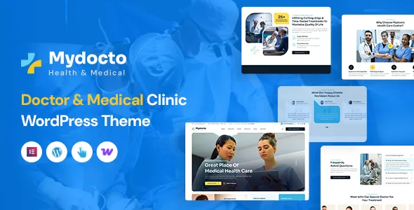 mydocto health medical wordpress theme 1