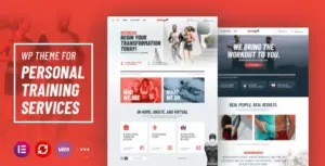 NanoFit – WP Theme for Personal Training Services