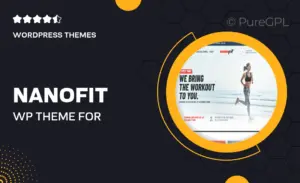 NanoFit – WP Theme for Personal Training Services