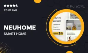 Neuhome – Smart Home Automation Elementor Template Kit