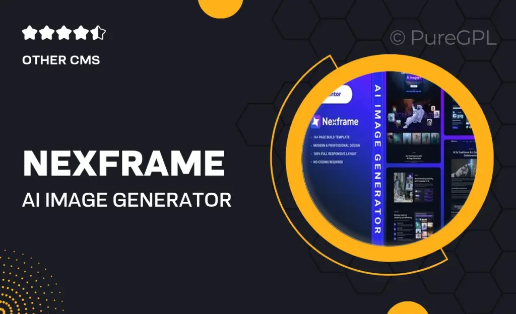 Nexframe – AI Image Generator Elementor Template Kit 35 Nexframe – AI Image Generator Elementor Template Kit