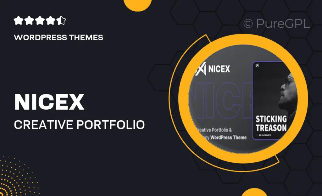 Nicex – Creative Portfolio Theme 29 Nicex – Creative Portfolio Theme