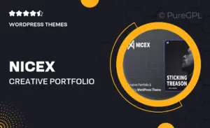 Nicex – Creative Portfolio Theme