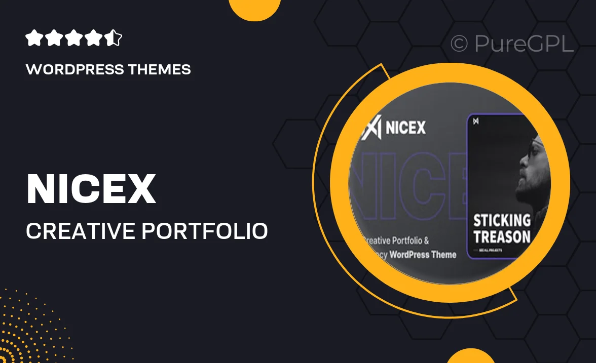 Nicex – Creative Portfolio Theme