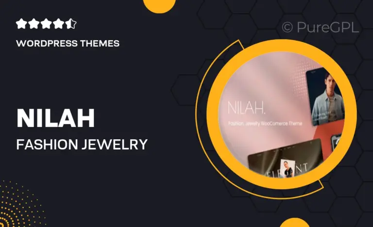 nilah fashion jewelry woocommerce theme