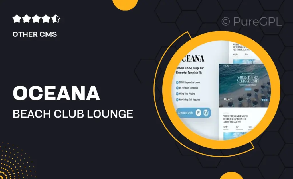 Oceana – Beach Club Lounge Bar & Resort Elementor Template Kit 9 Oceana – Beach Club Lounge Bar & Resort Elementor Template Kit