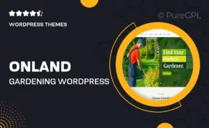 OnLand – Gardening WordPress Theme