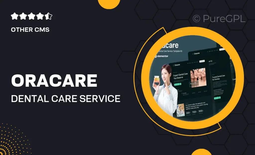 Oracare – Dental Care Service Website Elementor Template Kits 19 Oracare – Dental Care Service Website Elementor Template Kits