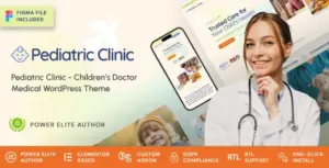 Pediatric Clinic – Children’s & Family Doctor Medical WordPress Theme