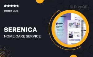 Serenica – Home Care Service Elementor Template Kit